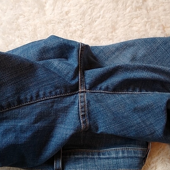 LEVI'S  Size Womens 10S Perfectly Slimming 512 Bootcut Jeans Rigid Denim - Picture 12 of 14